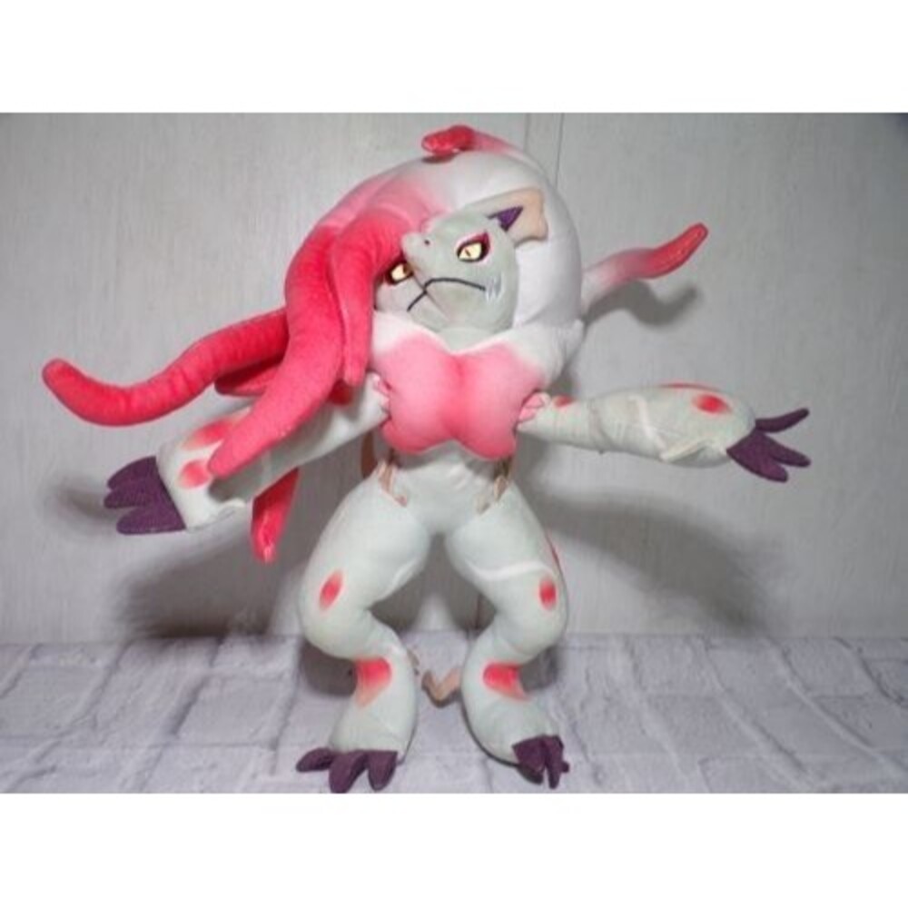 Rare HTF Pokemon Legends Arceus Hisuian Zoroark Posable Plush Stuffed Animal 14"